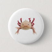 Axolotle Ronde Button 5,7 Cm (Voorkant)