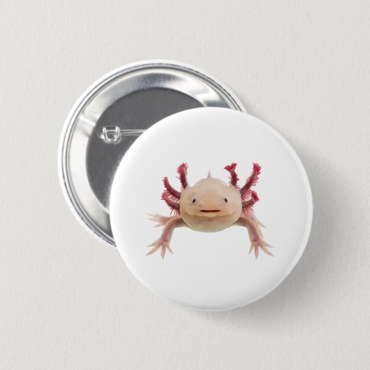 Axolotle Ronde Button 5,7 Cm (Voorkant /achterkant)
