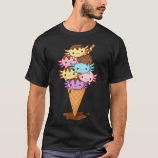 Axolotls Ijsje Grappige Axolotl Voor Jongen T-shirt