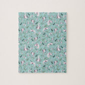 Axolotls in blauw legpuzzel (Verticaal)