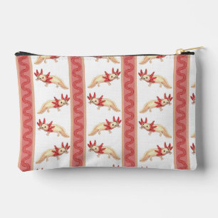Axotal Stripe Zipper Pouch Etui