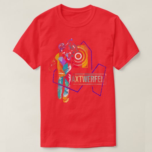 Axtwerfen 5 t-shirt (Design voorkant)