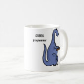 AY- COBOL Programmer Dinosaur Mok (Voorkant rechts)