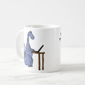 AY- COBOL Programmer Dinosaur Mok (Voorkant links)