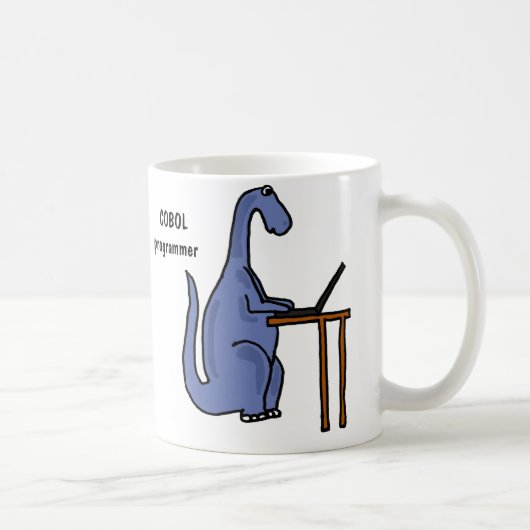 AY- COBOL Programmer Dinosaur Mok (Rechts)