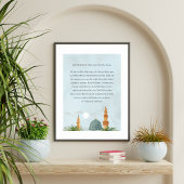 Ayaatoul Koursi Affiche de translittération frança