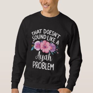 AYAH Gepersonaliseerde Schattigee Bloemmeisjes AYA Trui
