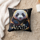 "Ayah le Panda - mignonne Coussin de design Panda" (Couverture)