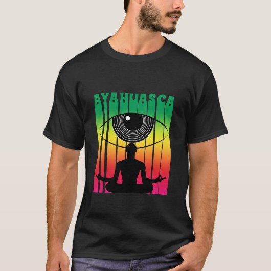 AYAHUASCA - PSYCHEDELIC - DMT - T-SHIRT (Voorkant)