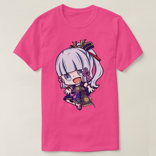 Ayaka Kamisato T-shirt (Design voorkant)