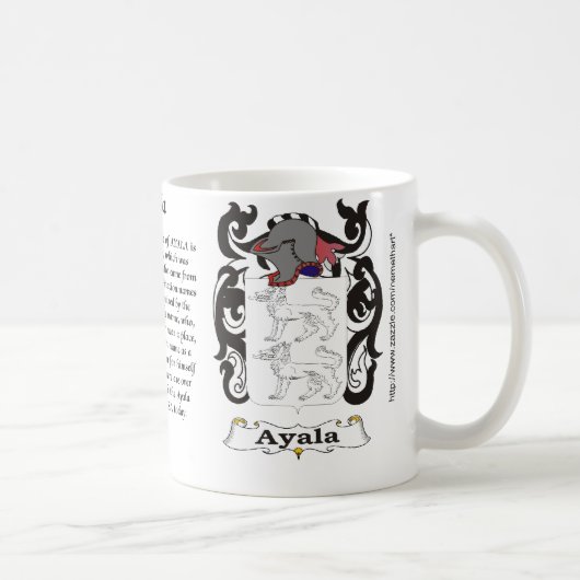 Ayala Family Coat of Arms mok (Rechts)