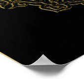 Ayat an-Nur Islamic Calligraphy Poster (Hoek)