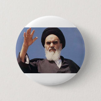 Ayatollah Khomeini Badge Ronde Button 5,7 Cm