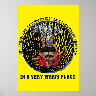 Ayatollah Kletskous Iran Democratische Oppositie Poster