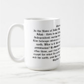Ayatul Kursi Coffee Mok (Links)