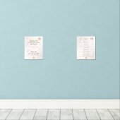 Ayatul Kursi et Dua Nursery Print (Parquet)