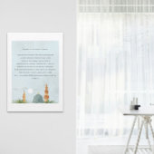 Ayatul Kursi Frans Transliteratie Poster