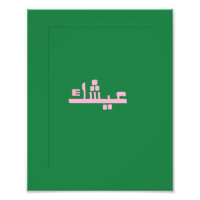 Aychek Tunesië Canvas Print | Retro Arabisch Dank