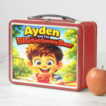 Ayden En De Grote Rode Gummiebeer | Lunchbox