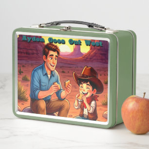 Ayden Goes Out West Métal Lunch Box