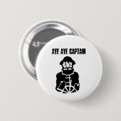 Aye aye kapitein Button (Voorkant /achterkant)