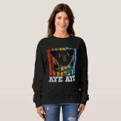 Aye Aye Primates Lemurs Madagascar 14 Trui (Voorkant volledig)