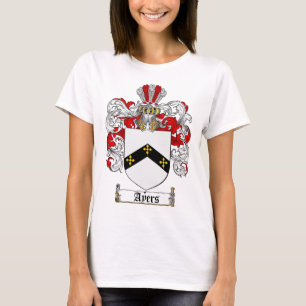 AYERS FAMILY CREST - AYERS COAT WAPENS T-SHIRT