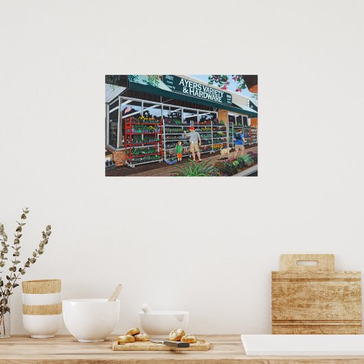 Ayers Hardware Print (Keuken)