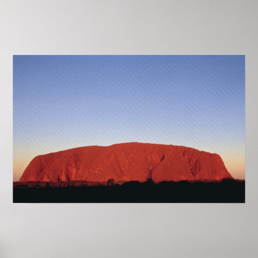 Ayers Rock Poster (Voorkant)