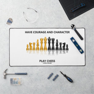 Ayez Courage Et Caractère Jouer Conseil Geek D'Éch