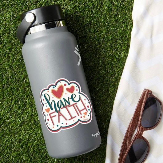 Ayez Faith Hearts Inspirivity Sticker tendance