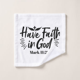 Ayez foi en Dieu Mark 11:22 Citation Inspirationne