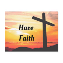 Ayez la carte postale Faith