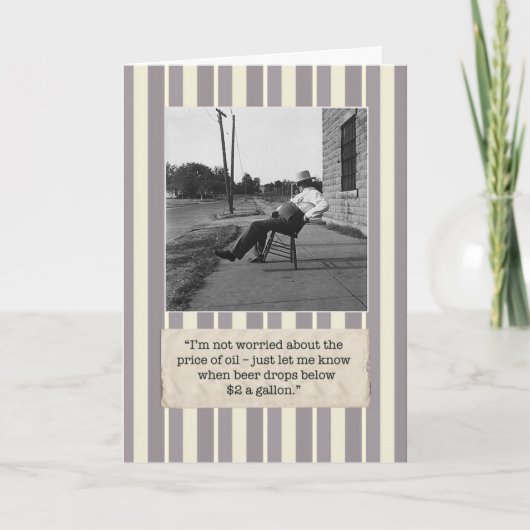 Ayez un anniversaire de houblon ! Carte (Devant)