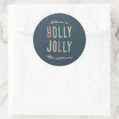 Ayez un autocollant de Noël Holly Jolly (Sac)