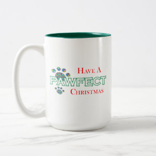 Ayez Un Café De Noël Pawfect Mug