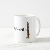 Ayez un jour de couteau ! Tasse de calembour (Devant droit)