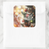 Ayez Un Joyeux Petit Noël | Sticker (Sac)