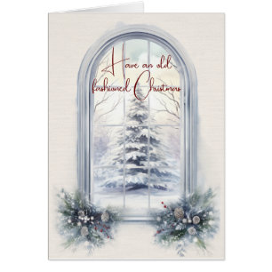 Ayez un Noël d'antan Fenêtre