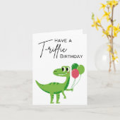 Ayez un T-riffic Birthday - Carte de jeu (Fleur jaune)