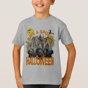 Ayez Un T-shirt Classique Halloween Éffrayant