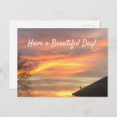 Ayez une belle carte postale Horizon Day (Devant / Derrière)