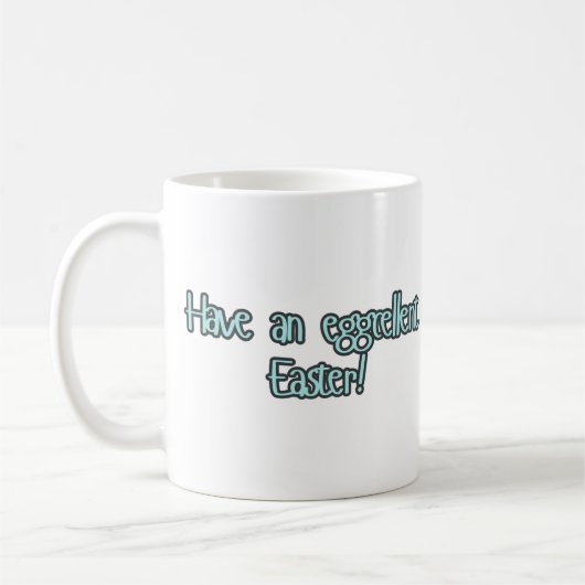 "Ayez une bonne Pâques" Mug de Pâques (Gauche)