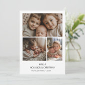 Ayez une carte de famille Holly Jolly Christmas (Debout devant)