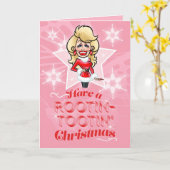 Ayez Une Carte De Noël Rootin' Tootin' (Fleur jaune)