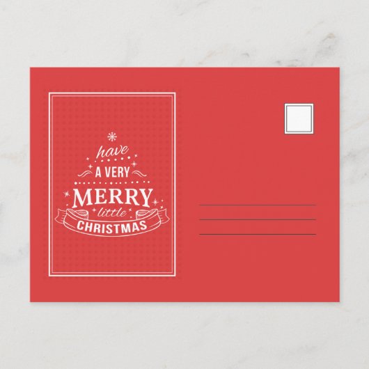 Ayez Une Carte De Poste De Noël Joyeuse (Devant)
