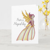 Ayez une carte de voeux Magical Day (Fleur jaune)