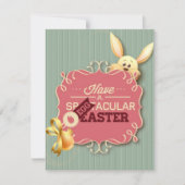 Ayez une carte de voeux SpEGGtacular de Pâques (Devant)