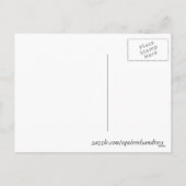 Ayez une carte postale de Noël Rockin' (Dos)