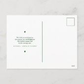 Ayez Une Carte Postale Holly Jolly Christmas Holid (Dos)